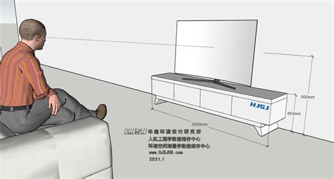 站立視線高度|請問電視擺放高度